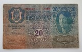 Austro - Ungaria - 20 Korona 1913