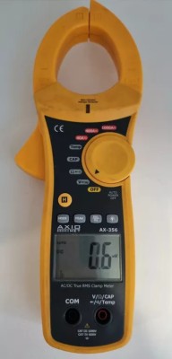 Cleste ampermetric AXIOMET AX-356, 10mA... 40A, 400A, 1kA, LCD 3,75 cifre (4000), măsurători precise &amp;icirc;n medii cu interferențe foto
