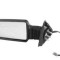 Oglinda exterioara Peugeot 405 (15B/15E/4B/4E) (Sedan + Combi) 07.1987-12.1997 partea dreapta BestAutoVest crom convex carcasa neagra reglare electri