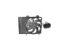 Ventilator radiator GMV Citroen C-Elysee, C2 (Jm), C3 1 (Fc), C3 Ii, C3 Picasso, C3 Pluriel (Hb), Ds3; Peugeot 1007 (Km), 2008, 207 (Wa, Wc), 208, 30
