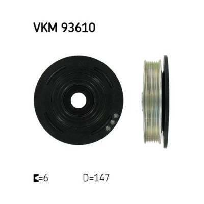 SKF Fulie curea, arbore cotit foto