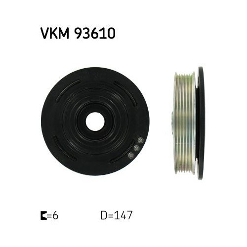 SKF Fulie curea, arbore cotit