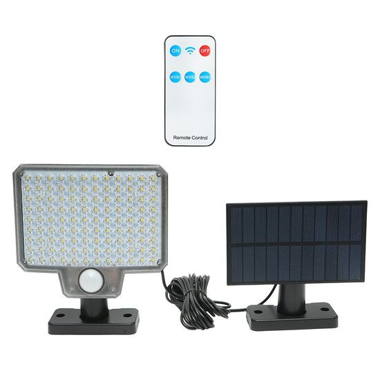 Lampa solara de perete, LED 8 W, panou extern, 2000 mAh, 3 moduri, IP65, Breckner Germany GartenVIP DiyLine