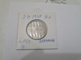 moneda germania nazista 2 m 1937 hindenburg
