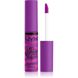 NYX Professional Makeup Butter Gloss Candy Swirl lip gloss culoare 03 Snow Cone 8 ml