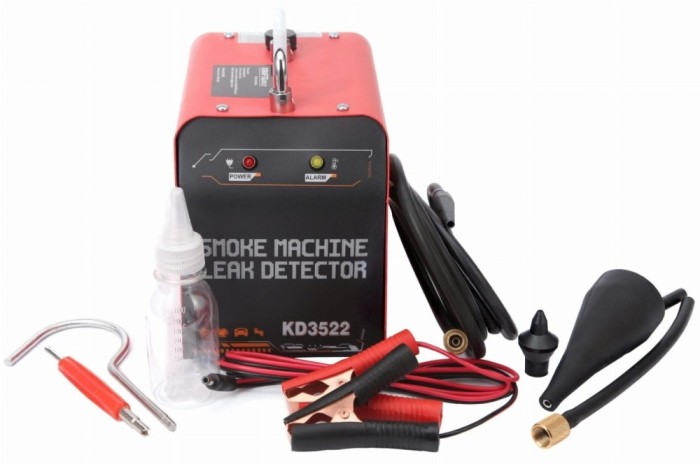 Generator de fum pentru verificarea scurgerilor 18l/min 12V 23 PSI MXK3522