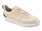 Cumpara ieftin Pantofi sport GEOX bej, D659JA, din piele naturala