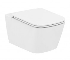 Vas Wc Mia Rimless Ideal Standard, Fixare Complet Ascunsa, Alb, Portelan, Lungime 55 Cm, Latime 36 Cm, 20 Kg, Idsj504701 foto