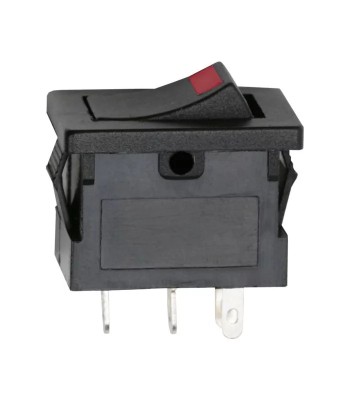 Interupator basculant 1 circuit 3 pini OFF-ON LED rosu 12V 15A cu foto