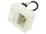 Conector alimentare AC, conector IEC 60320