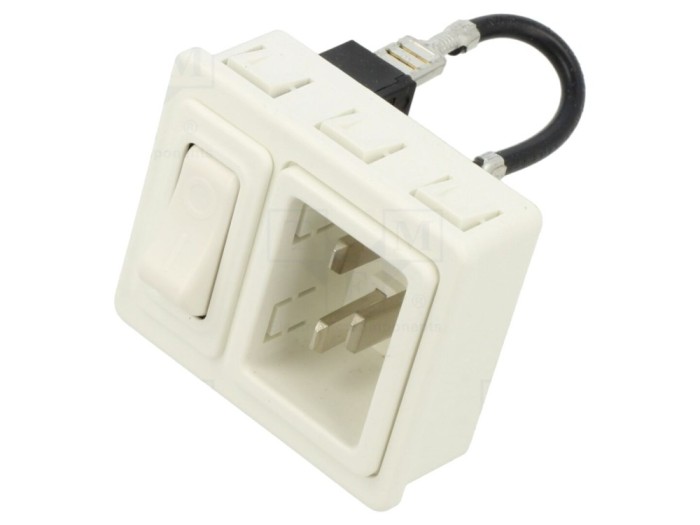 Conector alimentare AC, conector IEC 60320