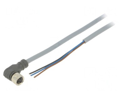 Cablu de Conectare 3 PIN M8 2m PVC 60VAC 4A foto