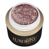 Cumpara ieftin Gel Design 3D LUXORISE - Royal Glitz, Metal Blush 5ml