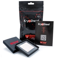 PAD Termic | KryoSheet | groime 0.2 mm | plaja termica -250 &Acirc;&deg;C +150 &Acirc;&deg;C | dimensiune 38x38 mm | dimensiune recomandata pentru AMD Sockel AM3(+), AM4,