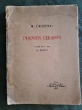 Poemes Choisis- M. EMINESCO, Freanceza, 1934