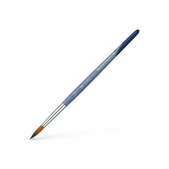 Pensula Par Sintetic Faber-Castell Creative Studio, Numarul 12, Varf Rotund, Pensule Faber-Castell, Pensule pentru Pictura, Rechizite, Pensule Desen,