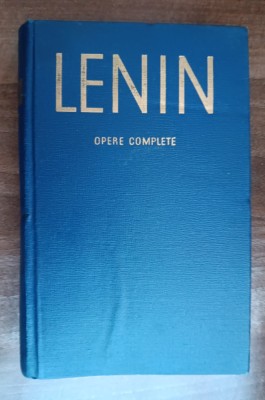 myh 311f - Lenin - Opere complete - volumul 4 - ed 1961 foto