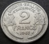 Moneda istorica 2 FRANCI / FRANCS - FRANTA, anul 1947 * cod 3118 B, Europa