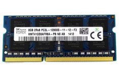 Memorie HYNIX sodimm 8Gb DDR3 PC3L-12800S 1600Mhz 1.35V, HMT41GS6AFR8A-PB foto