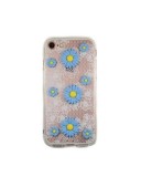 Cumpara ieftin Husa Silicon Samsung Galaxy S6 Edge g925 Blue Daisy