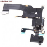 BANDA FLEX IPHONE 5S CONECTOR INCARCARE / AUDIO NEGRU CAL.A