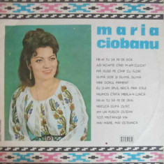 Disc vinil, LP. MARIA CIOBANU: FIR-AI TU SA FII DE DOR ETC.-MARIA CIOBANU