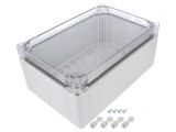 Carcasă Universală Policarbonat 200x300x132mm Transparentă