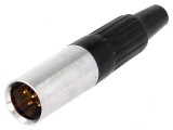 Mufă XLR Mini 5-Pin Tată pe Cablu, Ninigi