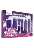 Set 9 Jucarii Erotice TOYJOY Mov: Vibrator, Dildo, Bile Anale, Inel Retardant, Manson Penis, Ou Telecomanda, Stimulare Multifunctionala