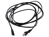 Cablu 2x0,75mm2 IEC C7 mamă JIS 8303 PVC 5m negru 7A LIAN DUNG
