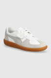Puma sneakers din piele Palermo culoarea alb, 396464