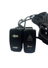 KIT SEMNALIZARE CU CLAXON - ATV / SSV / UTV - CAN-AM / POLARIS / CFMOTO / HONDA / YAMAHA / KAWASAKI