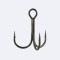 ANCORE BKK SPEAR-21 SS ANCORE COMPETITION SUPER SLIDE Treble Hook Nr 1 6/Plic