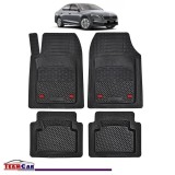 Covorașe Auto TeamCar&reg; Tip Tăviță Compatibile Skoda Octavia IV (2019&ndash;prezent) - Sedan, Cauciuc