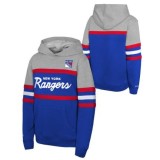 New York Rangers hanorac cu glugă pentru copii Head Coach Hoody - Dětsk&eacute; L (11 - 12 let)