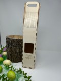 Cutie pentru vin cu textul ,,Paste Fericit!