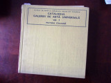 CATALOGUL GALERIEI DE ARTA UNIVERSALA- PICTURA ITALIANA, cu dedicatie, r3c