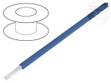 Cablu litat 16AWG PPO albastru &icirc;nchis 600V 30m 100ft