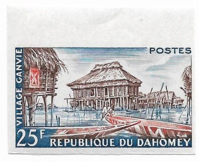 Dahomey (1) - Sat, 1960 - neobliterata nedantelata - rara foto
