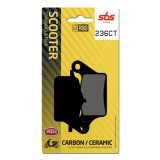 SBS - Plăcuțe de fr&acirc;nă 236CT - Scooter [Carbon / Ceramic]