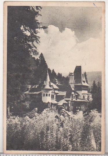 bnk cp Sinaia - Vedere - circulata 1954 - Libraria noastra