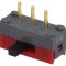 Comutator glisant SPDT 0,01A/28VDC lateral ON-ON