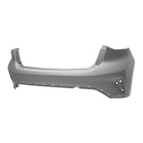 Bara spate FORD FOCUS, 04.2018-12.2021, cu/ fara gauri senzori parcare; grunduit, de vopsit, Sedan,