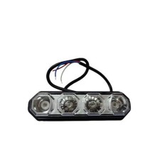 Stroboscopl 4LED-uri HorPol Rosu 12v-24v
