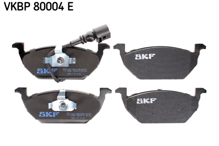 SKF VKBP 80004 E set placute frana,frana disc