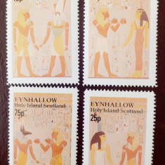 EYNHALLOW HOLY ISLAND SERIE 4v. mnh