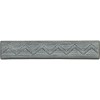 Insigna Grad Cehoslovac Tresa Argintie CZ/SK Surplus Militar Reenactment Metal 5.5x1cm Argintiu Epoleti Prindere Pini