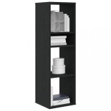 Cumpara ieftin Dulap cu cărți negru 34x31x112 cm lemn prelucrat