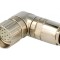 Conector M23 Mufă 12 Pin Unghi 90&deg; Lipire pe Cablu