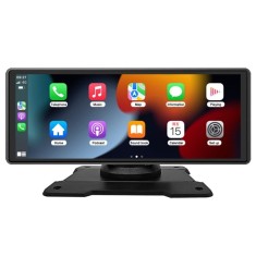 Sistem Multimedia Techstar&reg; Apple Carplay/Android 9003D, Ecran Tactil, 9.3 Inch 1024x600 HD IPS, Bluetooth, Mirror Link, Card TF, Negru